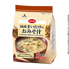 ＣＯ・ＯＰ 国産まいたけのおみそ汁 ５食入