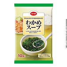 ＣＯ・ＯＰ わかめスープ １０食入
