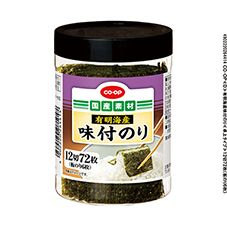 ＣＯ・ＯＰ 有明海産味付のり １２切７２枚（板のり６枚）