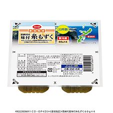 ＣＯ・ＯＰ 恩納村産味付糸もずく ６０ｇ×４