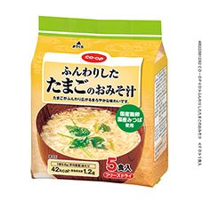 ＣＯ・ＯＰ ふんわりしたたまごのおみそ汁　 ５食入