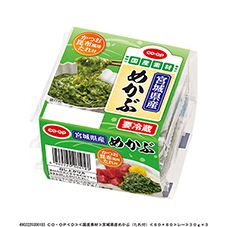 ＣＯ・ＯＰ 宮城県産めかぶ（たれ付） ３０ｇ×３