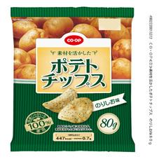 素材を活かしたポテトチップス のりしお味 80g