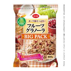 オーツ麦たっぷりフルーツグラノーラ　ビッグパック　　８００ｇ