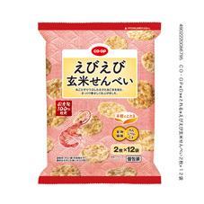 えびえび玄米せんべい 2枚×12袋