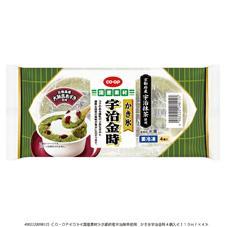 京都府産宇治抹茶使用　かき氷宇治金時　４個入