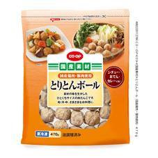 とりとんボール 国産鶏肉 豚肉使用 ４７０ｇ 21年06月01日リニューアル コープ商品を探す コープ商品サイト 日本生活協同組合連合会