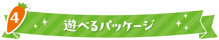 4 遊べるパッケージ