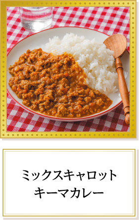 ミックスキャロットキーマカレー